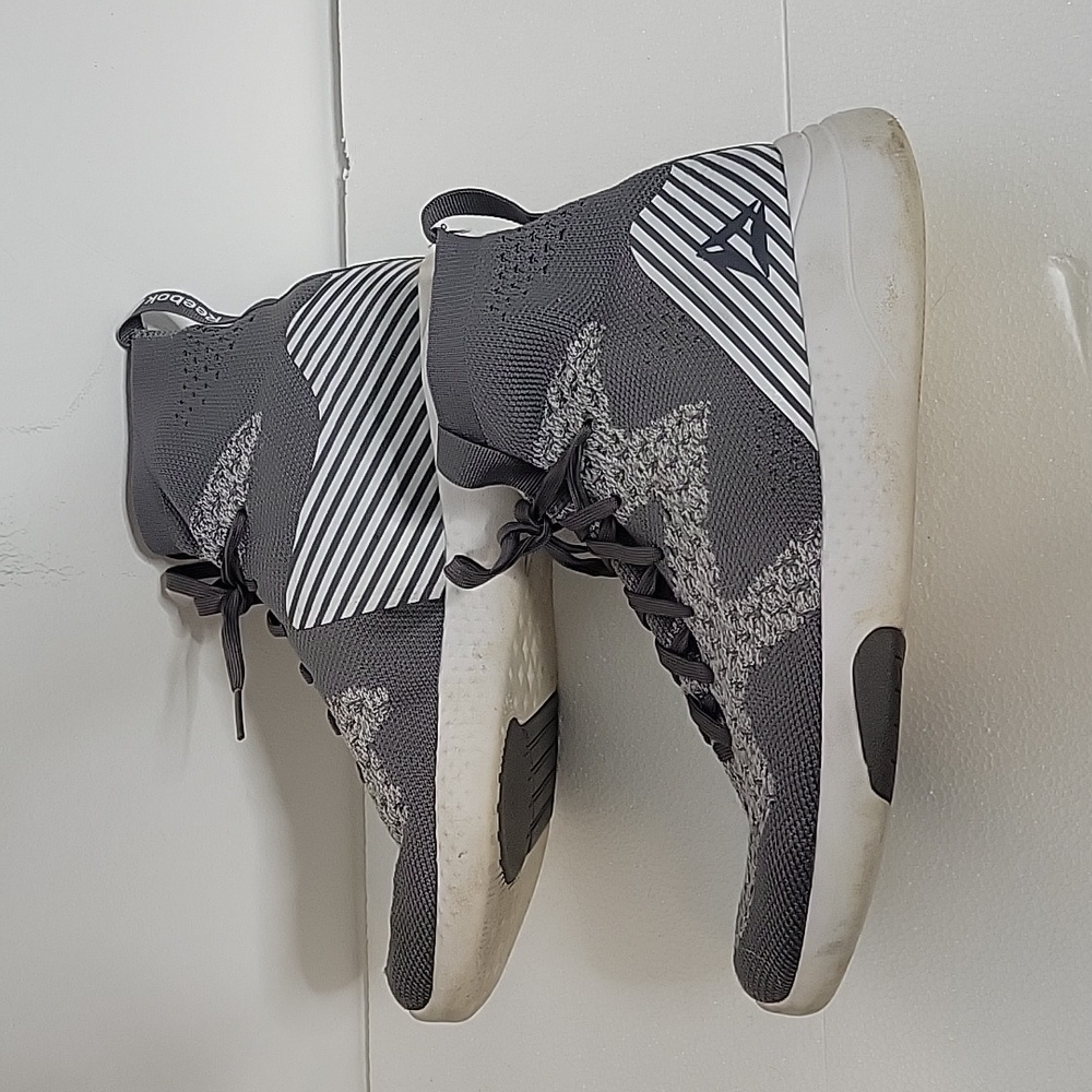 Women's Reebok Hayasu Ultraknit Sneaker Grey White Size 7